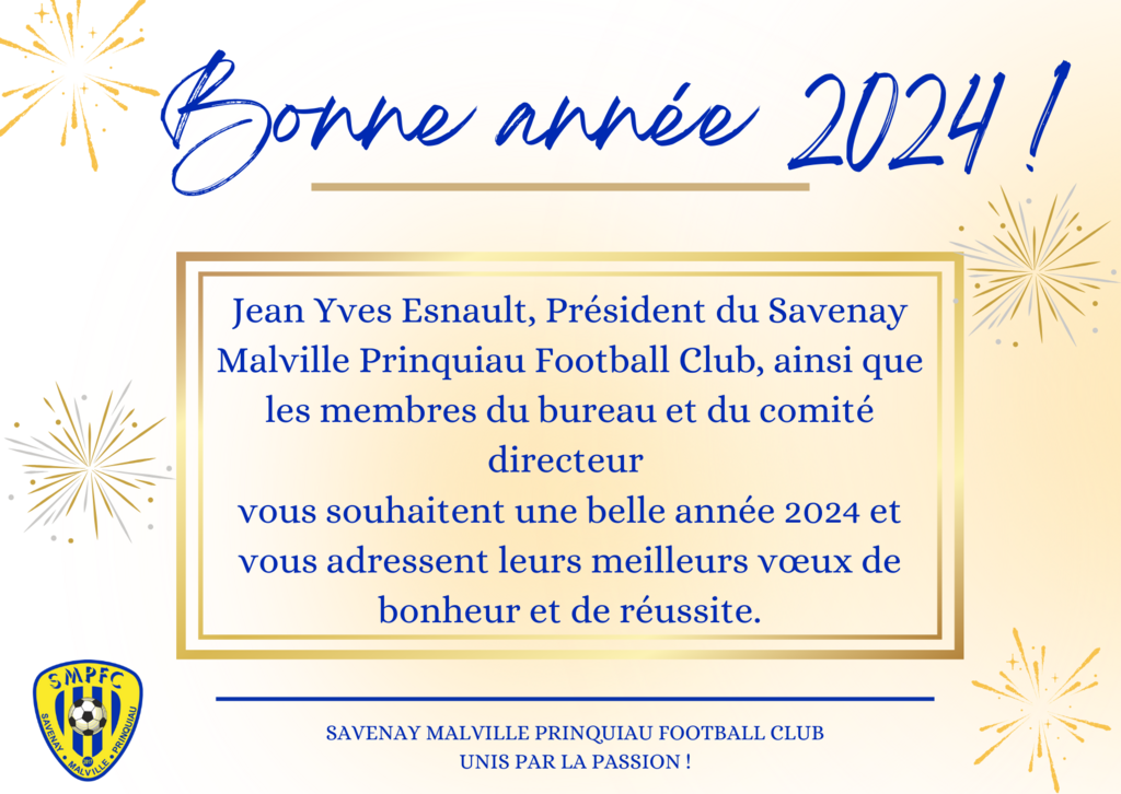 Bonne année 2024 !, Actualité