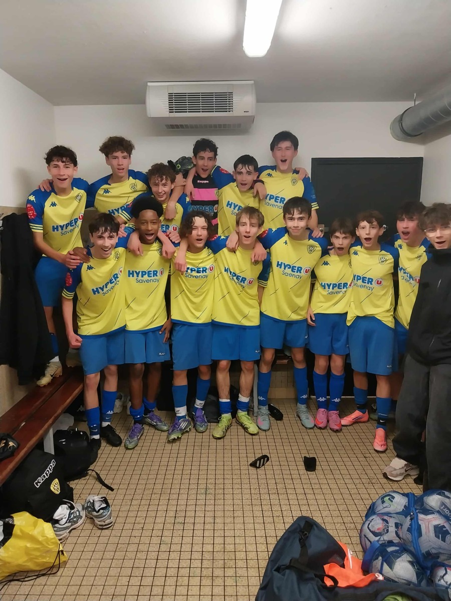 ✨ Un début de 2e phase parfait pour nos U17 🟡🔵