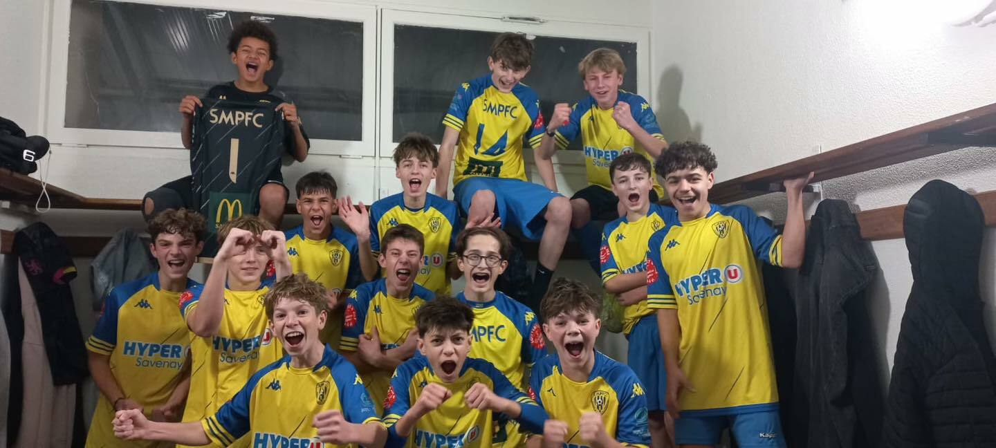 🟡🔵 U14–U15 SMPFC : Objectif atteint !