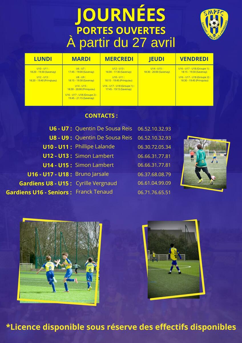 Portes Ouvertes 🟡🔵