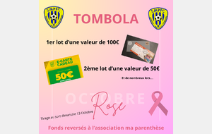 Tombola Octobre Rose 🎀