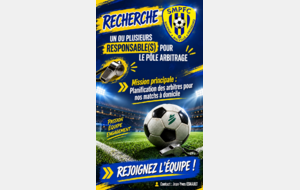 Recherche Responsable Pôle Arbitrage 🟡🔵