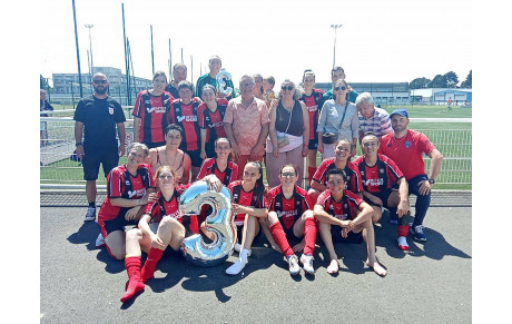 Les seniors féminines accèdent à la D3 🟡🔵