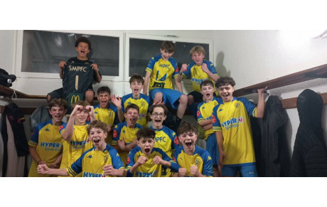🟡🔵 U14–U15 SMPFC : Objectif atteint !