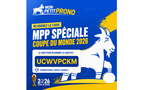 🌍🏆 Ligue MPP – Coupe du Monde 2026 🟡🔵