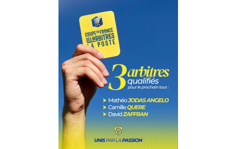 Coupe de France des Arbitres 🟡🔵